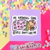 Stor Sticker - Some people don´t like me