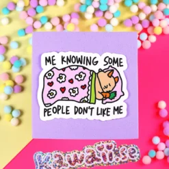 Stor Sticker - Some people don´t like me