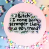 Stor sticker - Stronger than a 90´s trend