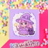 Stor Sticker - Witch era
