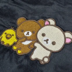 Sukajan Jacket - Rilakkuma Black/Silver