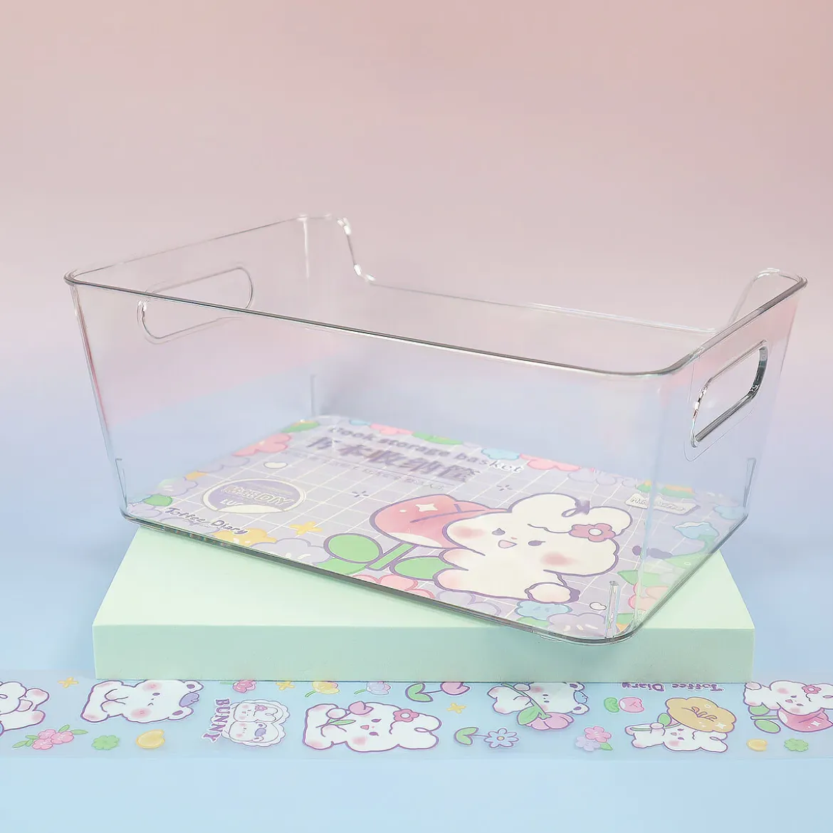 Toffee Diary plastlåda med stickers