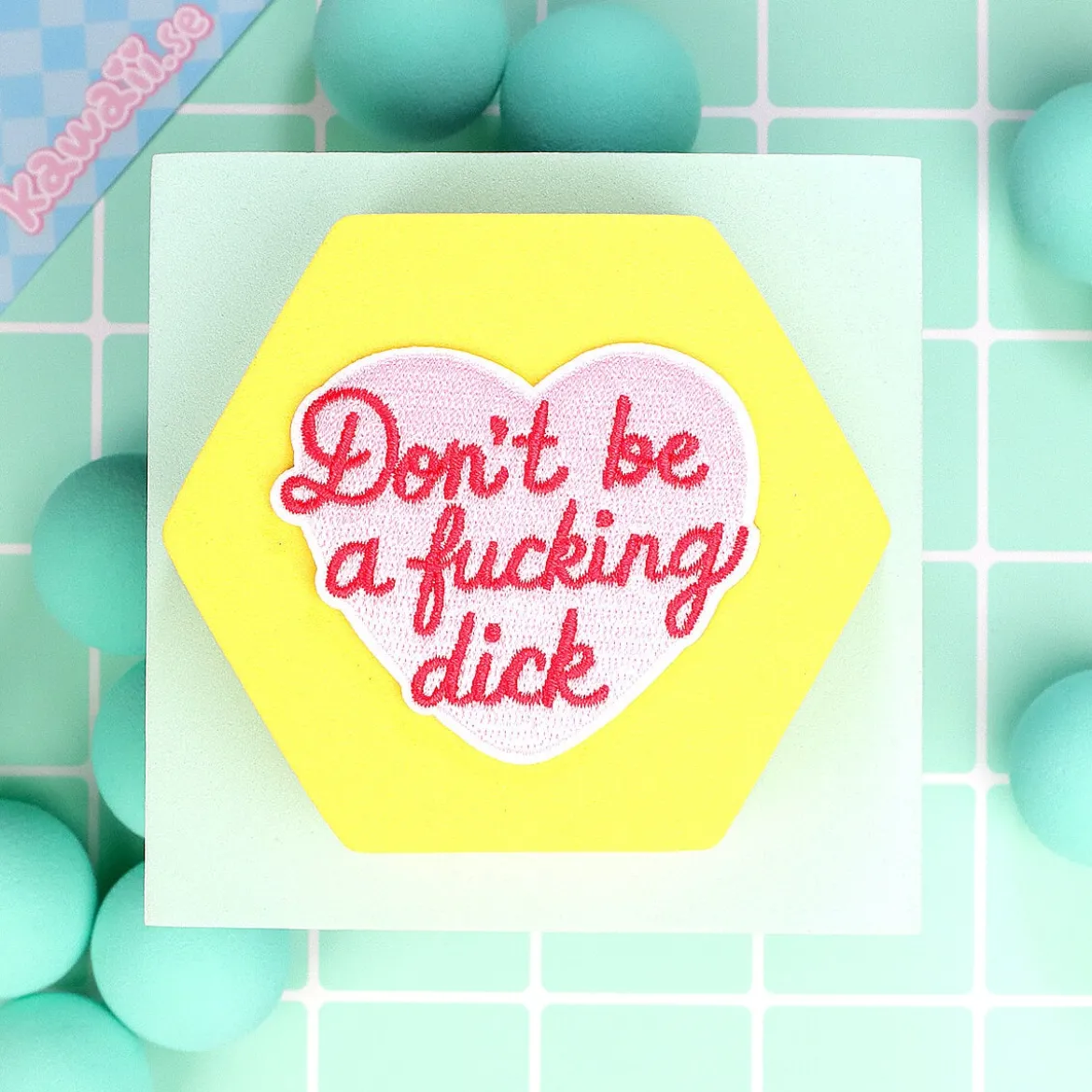 Tygmärke - Don´t be a fucking dick