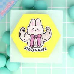 Tygmärke - Strong babe