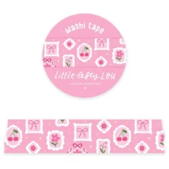 Wide Art Frames On Pink Washi Tape